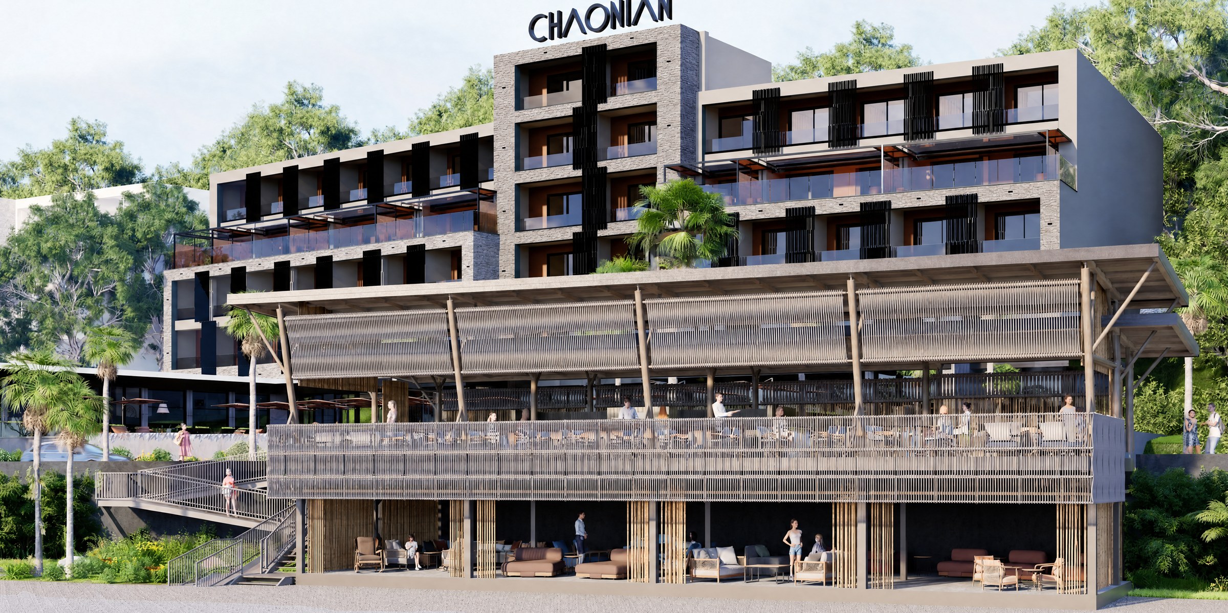 Beach Bar & Social Dining — seafront seating