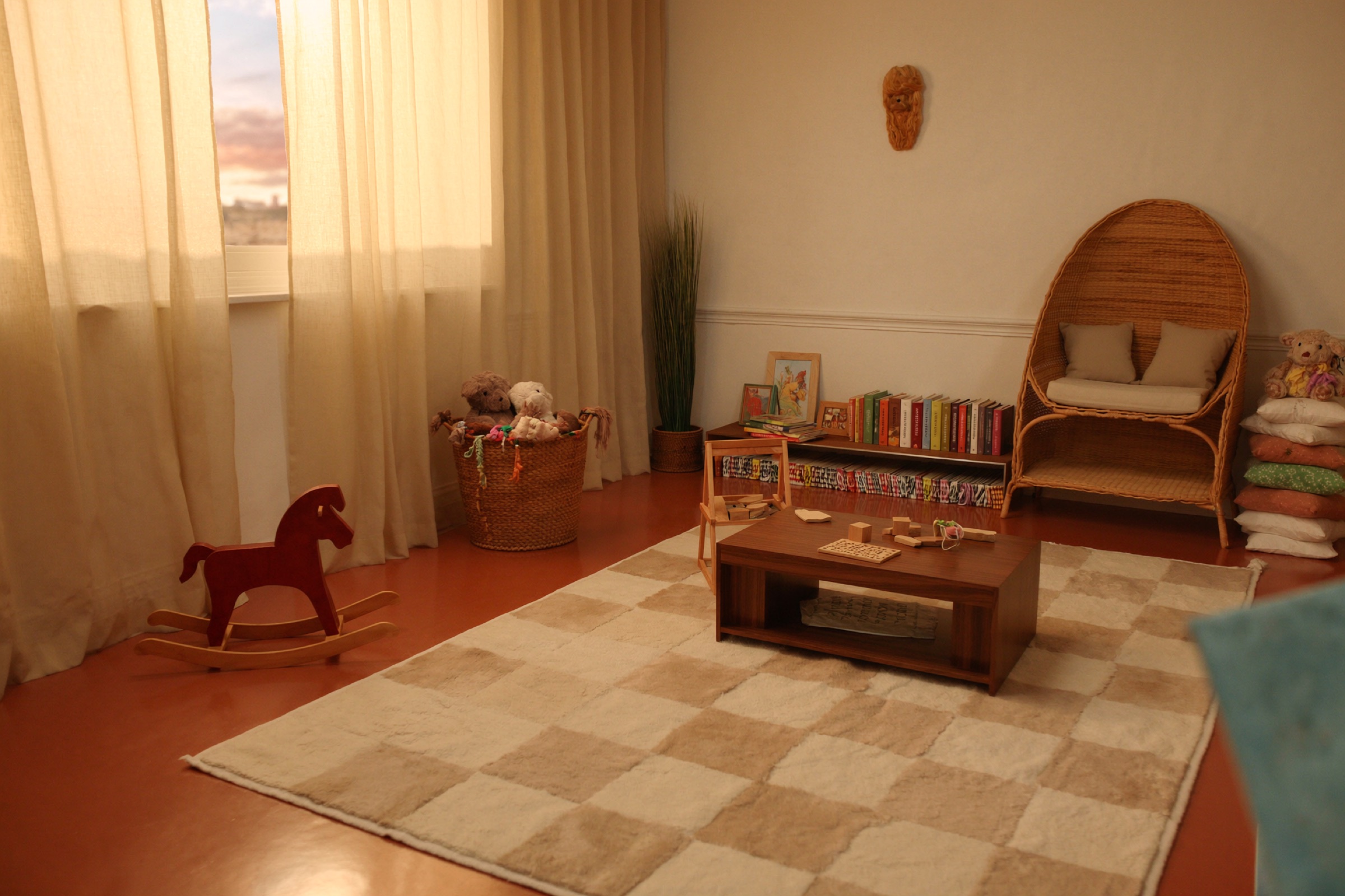 Kids playroom at Chaonian