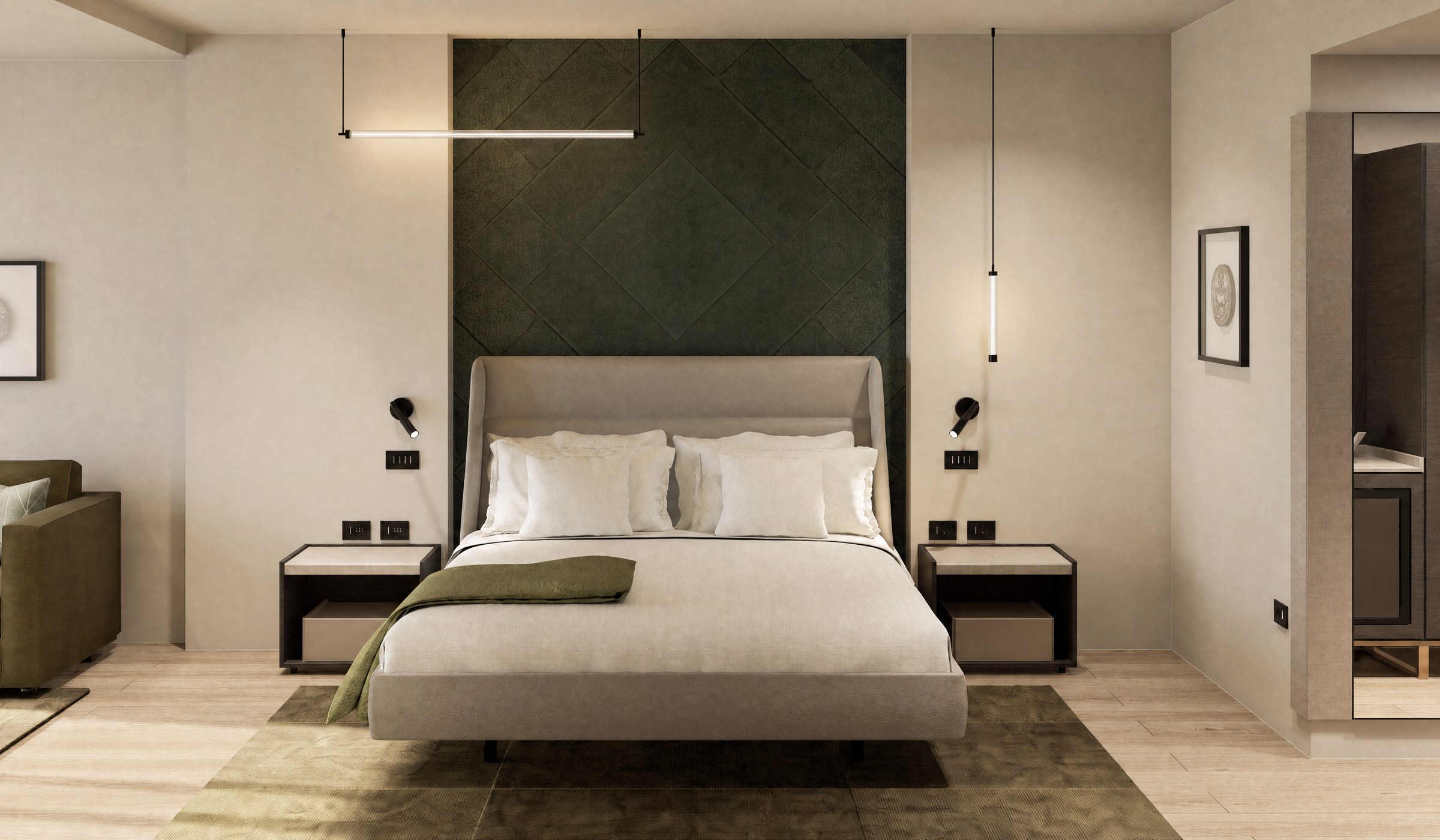 Superior Room — bedroom view